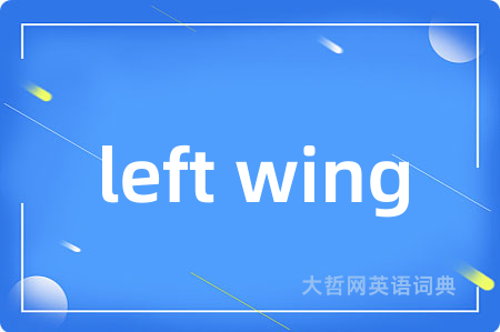 left wing